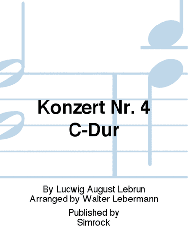 Konzert Nr. 4 C-Dur