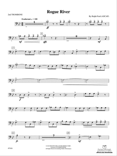 Rogue River: 2nd Trombone