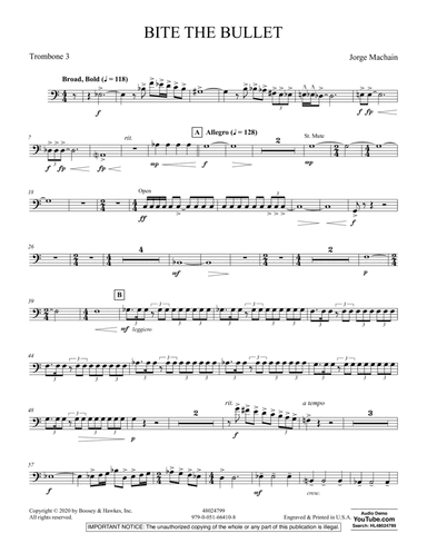 Bite the Bullet - Trombone 3