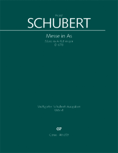 Mass in A flat major (Messe in As)
