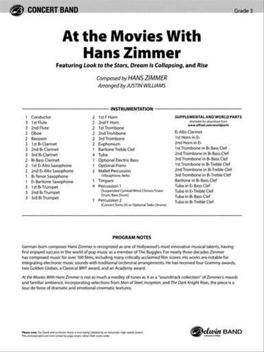 At the Movies with Hans Zimmer: Score