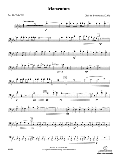 Momentum: 2nd Trombone