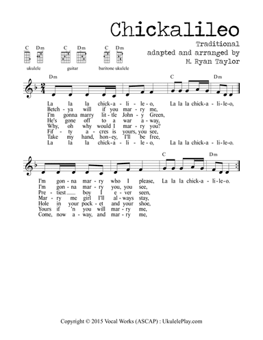 Chickalileo (Traditional Children's Dance Tune)