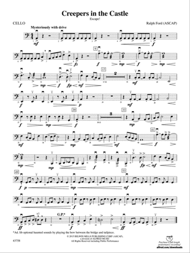Creepers in the Castle: Cello