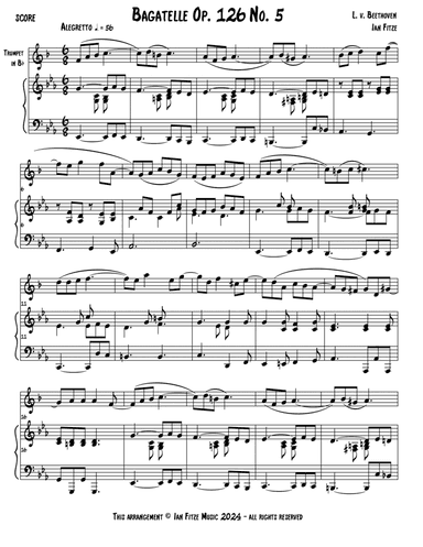 Bagatelle Op. 126 No. 5