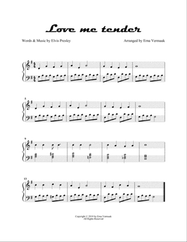 Love Me Tender