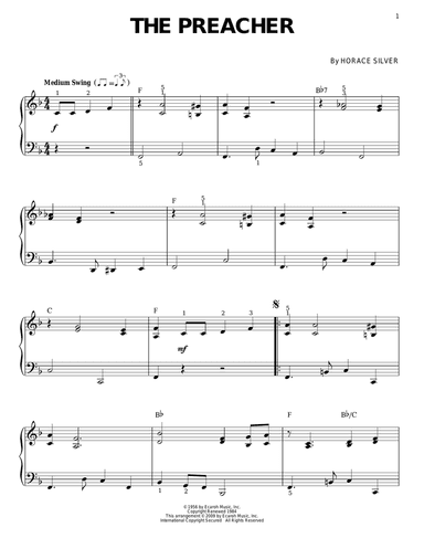 The Preacher (arr. Brent Edstrom)