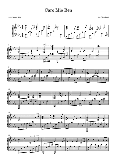 Caro Mio Ben