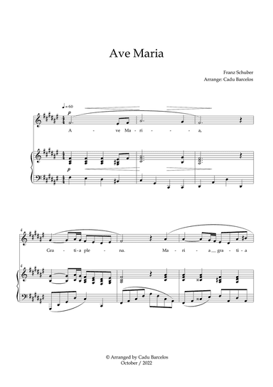 Ave Maria - Schubert F# Major