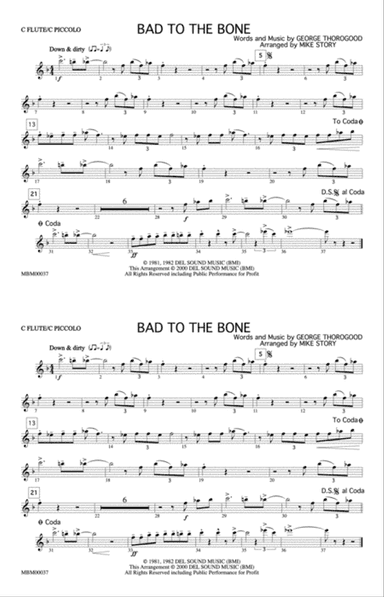 Bad to the Bone: Flute