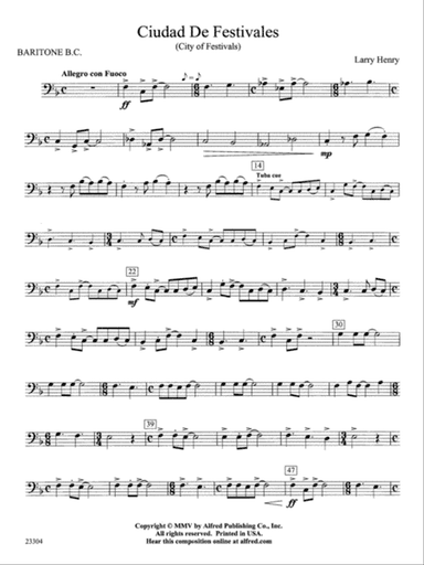 Ciudad de Festivales: Baritone B.C.