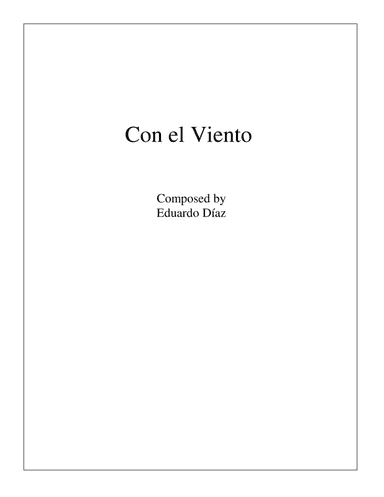 Con el Viento