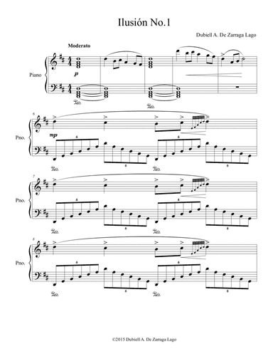 Illusions For Piano No.1