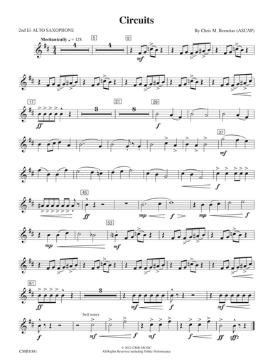 Circuits: 2nd E-flat Alto Saxophone