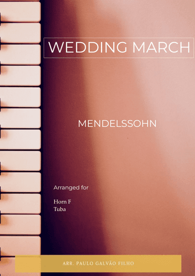 WEDDING MARCH - MENDELSSOHN - HORN & TUBA