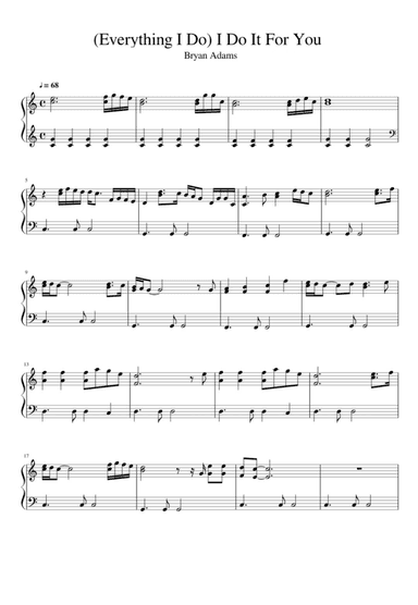 (everything I Do) I Do It For You