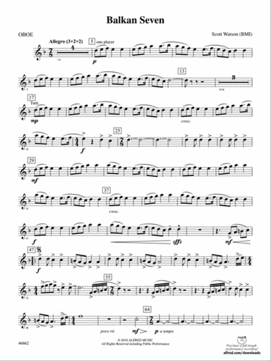Balkan Seven: Oboe