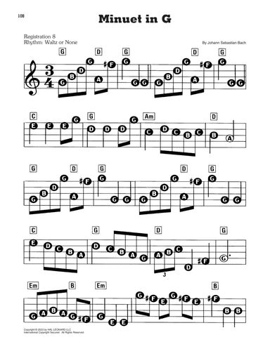 Minuet In G