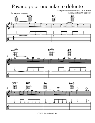 Excerpt - Pavane for a Dead Princess (Pavane pour une infante défunte)