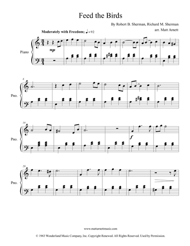 Feed The Birds (tuppence A Bag)