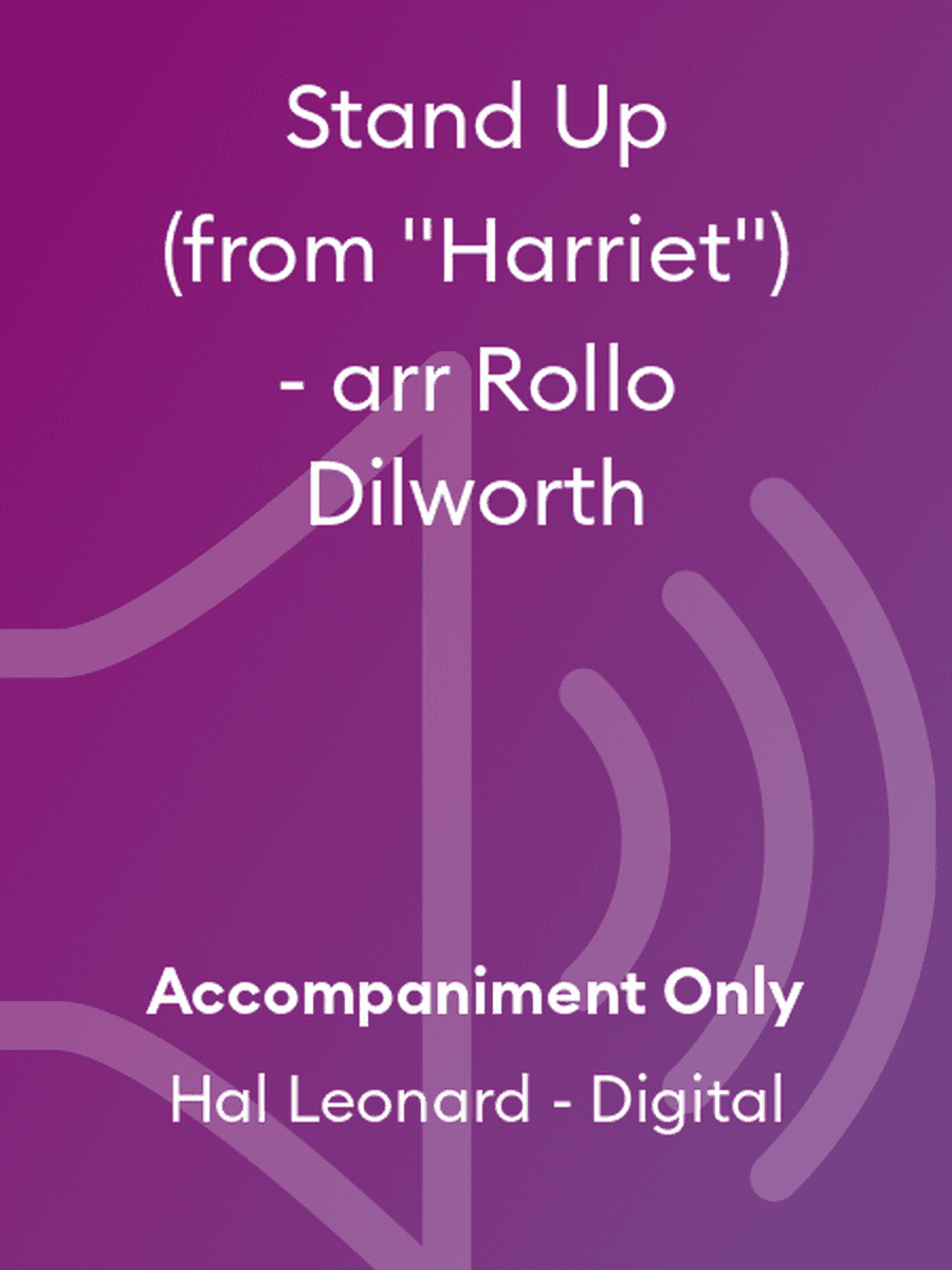 Stand Up (from "Harriet") - arr Rollo Dilworth