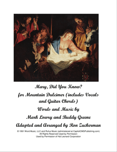 Mary, Did You Know?