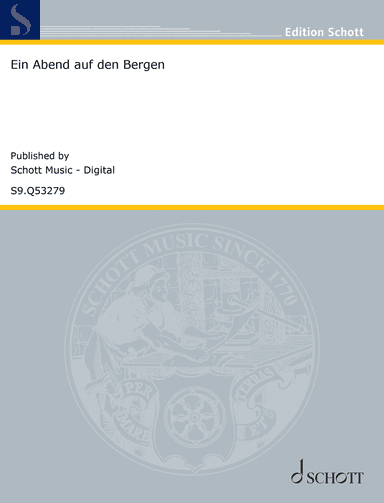 Ein Abend auf den Bergen