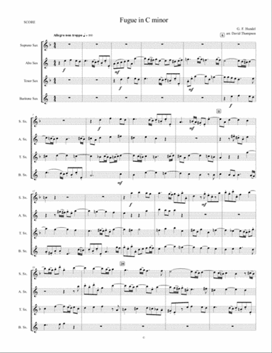 Fugue in C Minor