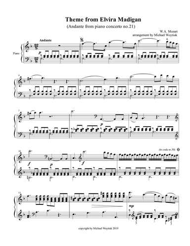 Theme from Elvira Madigan