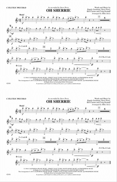 Oh Sherrie: Flute