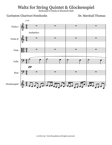 Waltz for String Quintet & Glockenspiel