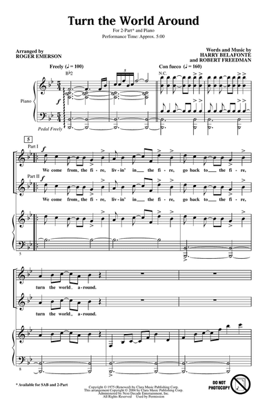 Turn The World Around (arr. Roger Emerson)