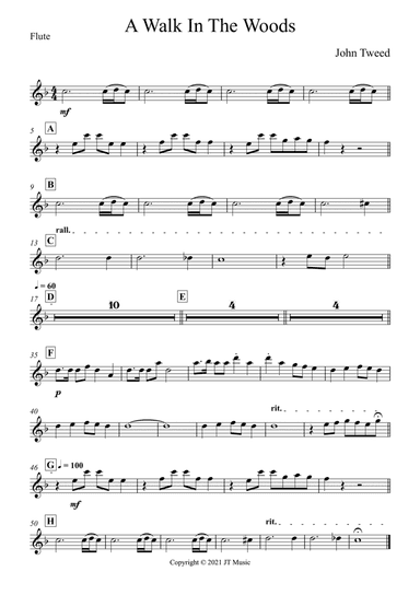 A Walk In The Woods - Concert Band