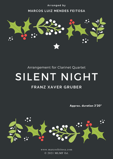 Silent Night - Clarinet Quartet