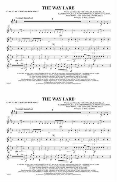 The Way I Are: E-flat Alto Saxophone