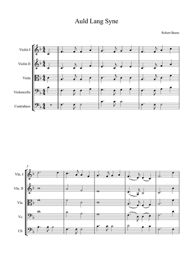 Auld Lang Syne