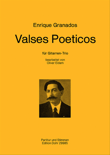 Valses Poeticos (für Gitarren-Trio)