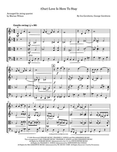 Love Is Here To Stay