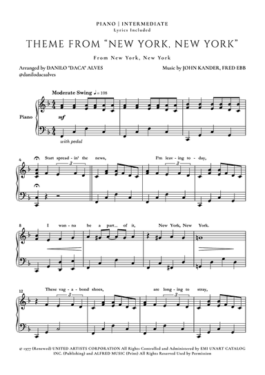 Theme From "new York, New York"