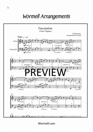 Fascination, Valse Tzigane