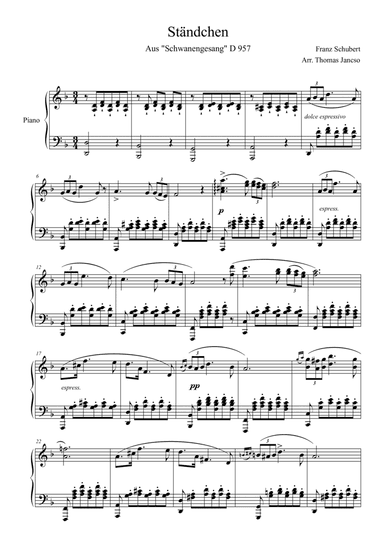 Schubert Serenade D 957