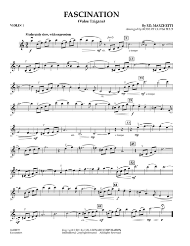 Fascination (Valse Tzigane) - Violin 1