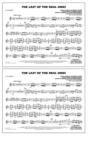 Last of the Real Ones (arr. Matt Conaway) - Bb Clarinet