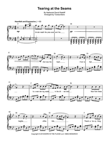 Tearing at the Seams