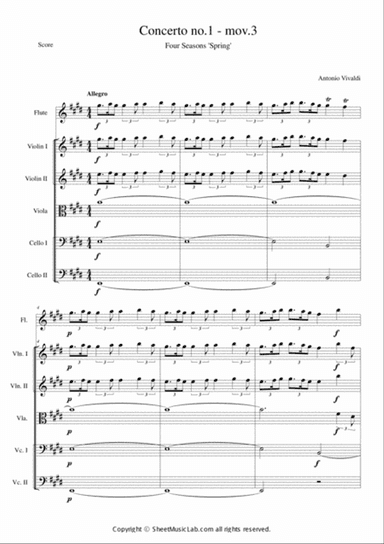 The Four Seasons - Spring 3rd Movement