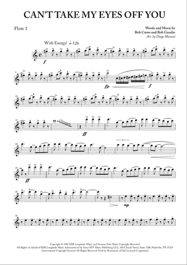 Can't Take My Eyes Off Of You