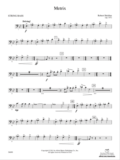 Metrix: (wp) String Bass