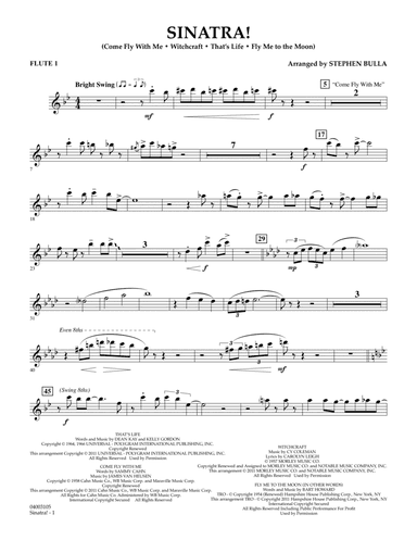 Sinatra! - Flute 1
