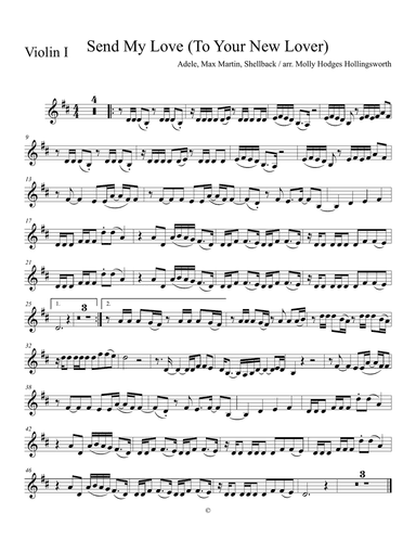 Send My Love (to Your New Lover)