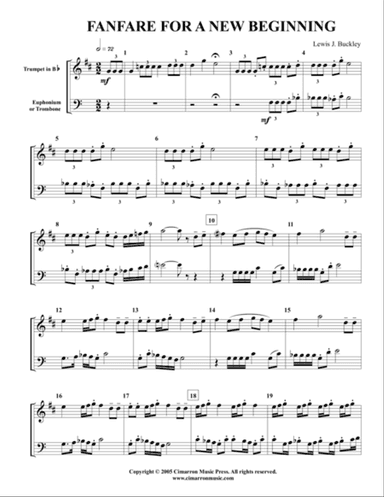 Fanfare for a New Beginning